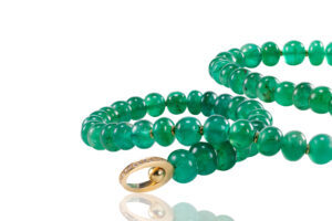Collier Smaragdrondellen von BijouxStadelmann AG Emerald Necklace